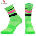 X-TIGER Cycling Socks For Men Women Breathable Anti-slip Professional Sports Sock Outdoor Running Bike Hiking Basketball Socks Oasis Select 03
