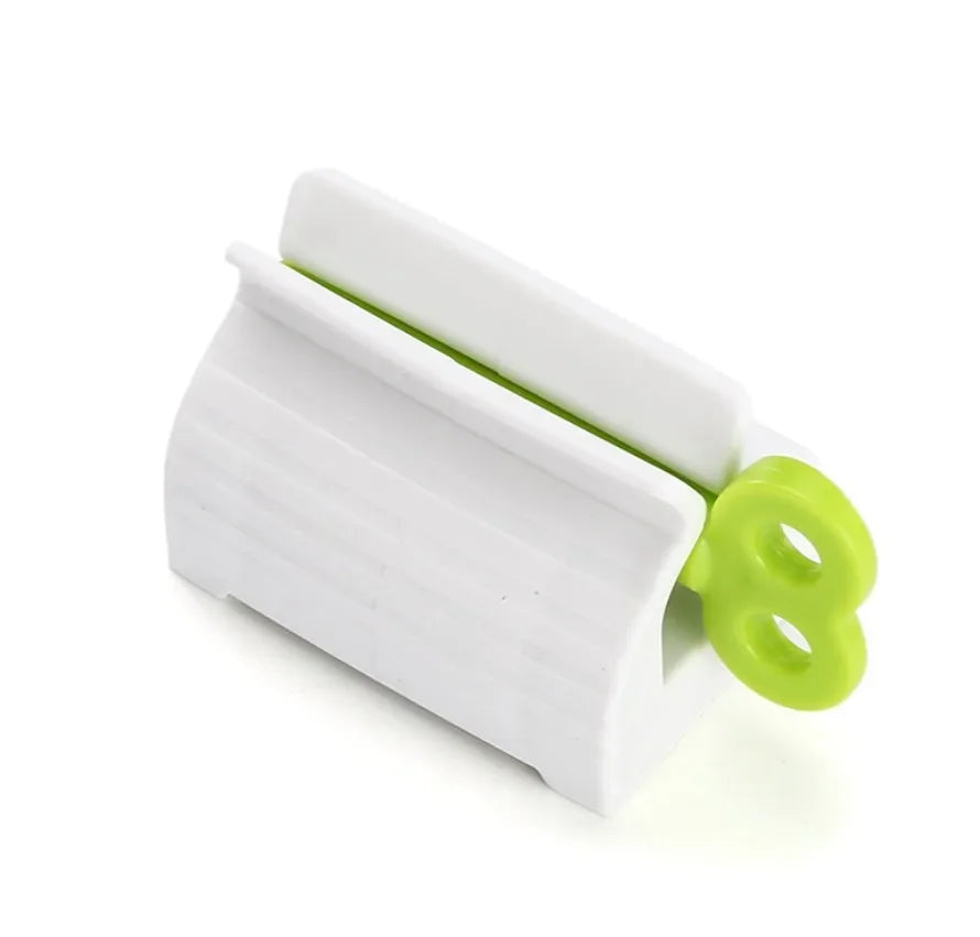 1/2Pcs Toothpaste Squeezer Portable Manual Squeeze With Rolling Tube Facial Cleanser Dispenser Holder Home Bathroom Accessories Oasis Select 1pcs-green-01