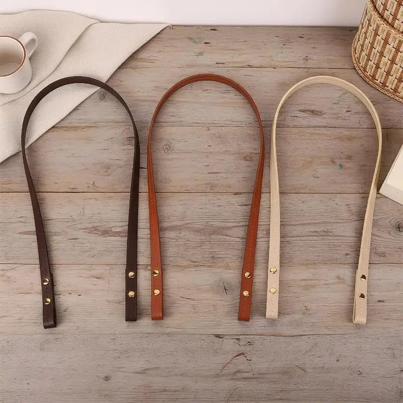 2Pcs PU Leather Bag Replacement Strap Handles – DIY Shoulder Bag Bag Strap Handles Oasis Select