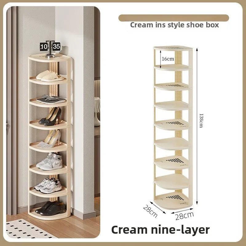 Shoe rack simple and narrow multi-layer shoe cabinet dormitory multi-functional stable non-shaking storage rack Oasis Select