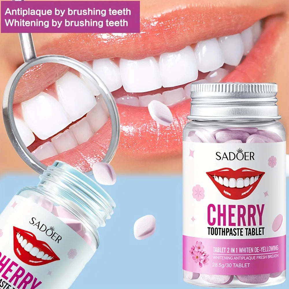 Sakura Chewable Toothpaste Tablets – Fresh Breath | 28.5g Toothpaste Tablets Oasis Select