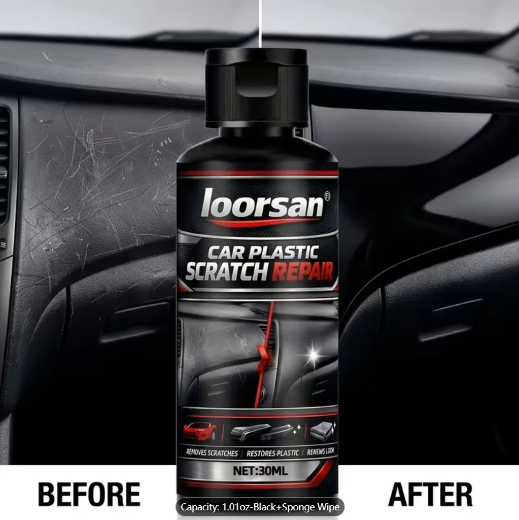 Car Plastic Scratch Repair & Dashboard Restorer with Sponge Car Interior Restorer Oasis Select