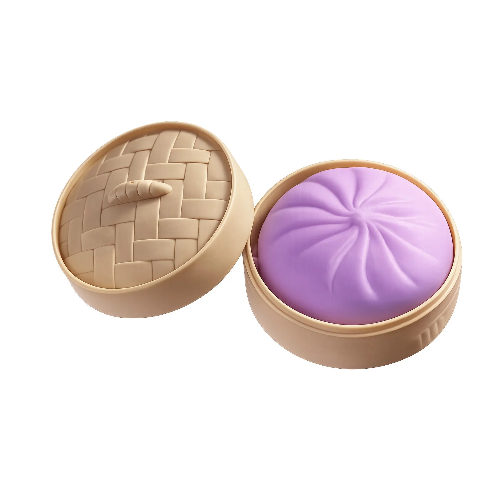 Colorful Dumpling Slow Rebound Soft Pinch Decompression Kawaii Squeeze Office Desk Decor Home Office Desktop Ornaments Oasis Select 03 Purple