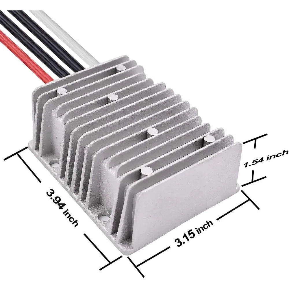 DC to DC High Efficiency Voltage Converter 24V to 12V 40A 480W Buck Converter DIY Power Supply Step-Down Transformer Oasis Select