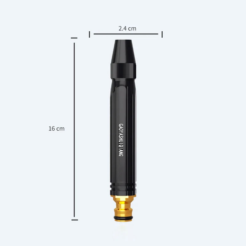 High Pressure Garden Watering Gun Car Wash Sprayer Hose Nozzle Adjustable Water Spray for Home Garden Lawn Irrigation Cleaning Oasis Select