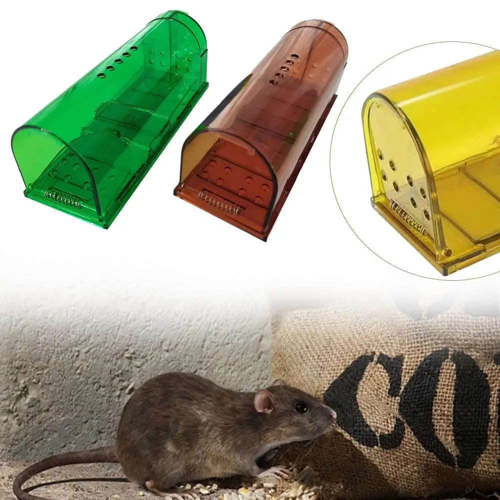 Powerful Mouse Trap Safe Pet Child Friendly Eco Non Toxic Durable Reusable Easy Setup Quick Catch Home Garage Effective Control Oasis Select