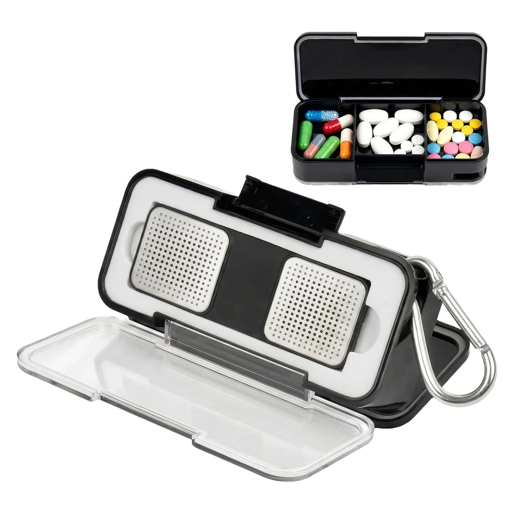 2-in-1 KardiaMobile 1-Lead Monitor Case & Pill Organizer