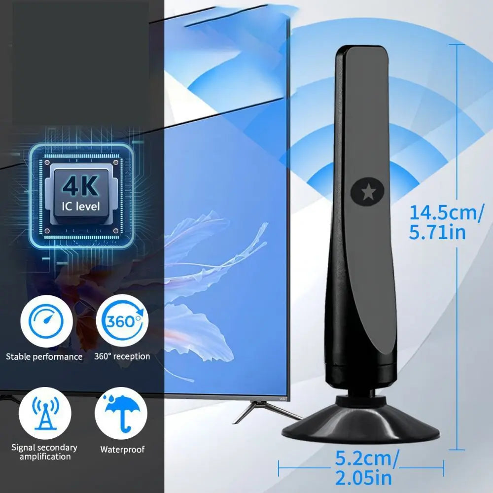 Professional 1080P Digital TV Antenna High-Definition Multiple Channels HDTV TV Antenna Universal Antenna Receiver Television Oasis Select