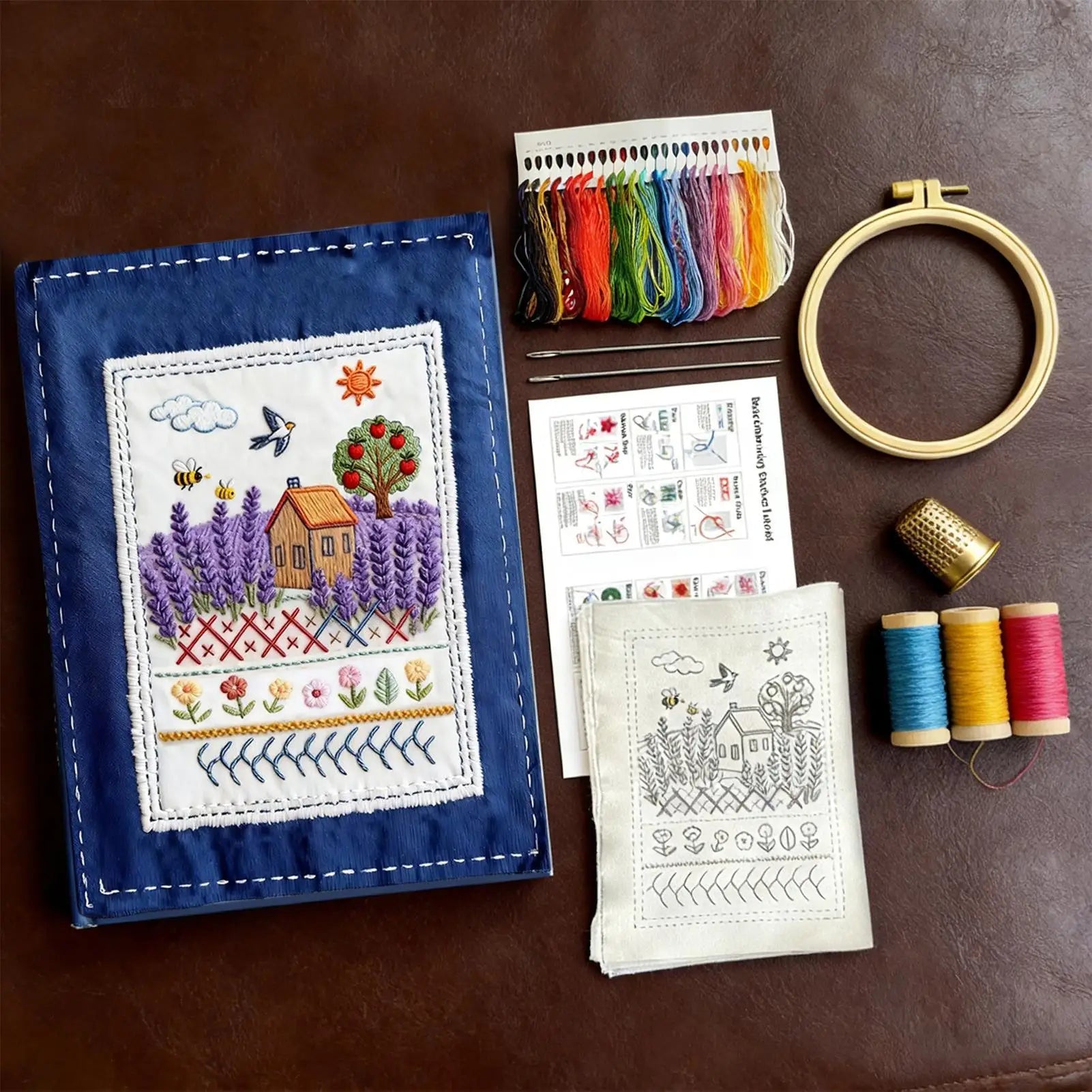 Embroidery Stitches Book for Beginners – 90+ DIY Techniques