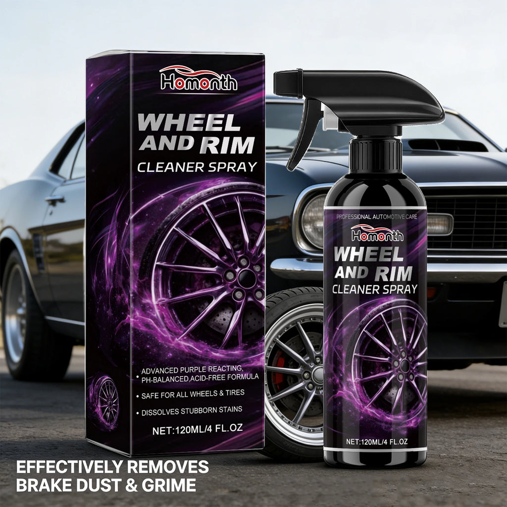 Wheel Cleaner Spray Iron Remover Dust Rim Rust Cleaner Multi Purpose Wheel Hub Washing Tool Car Wheels Rim Cleaner Oasis Select