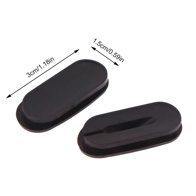 Wholesale Bicycle Derailleur Plug Carbon Frame Brake Cable Stop Rubber Di2 Cable Plug Oval Hole Rubber Stopper Oasis Select