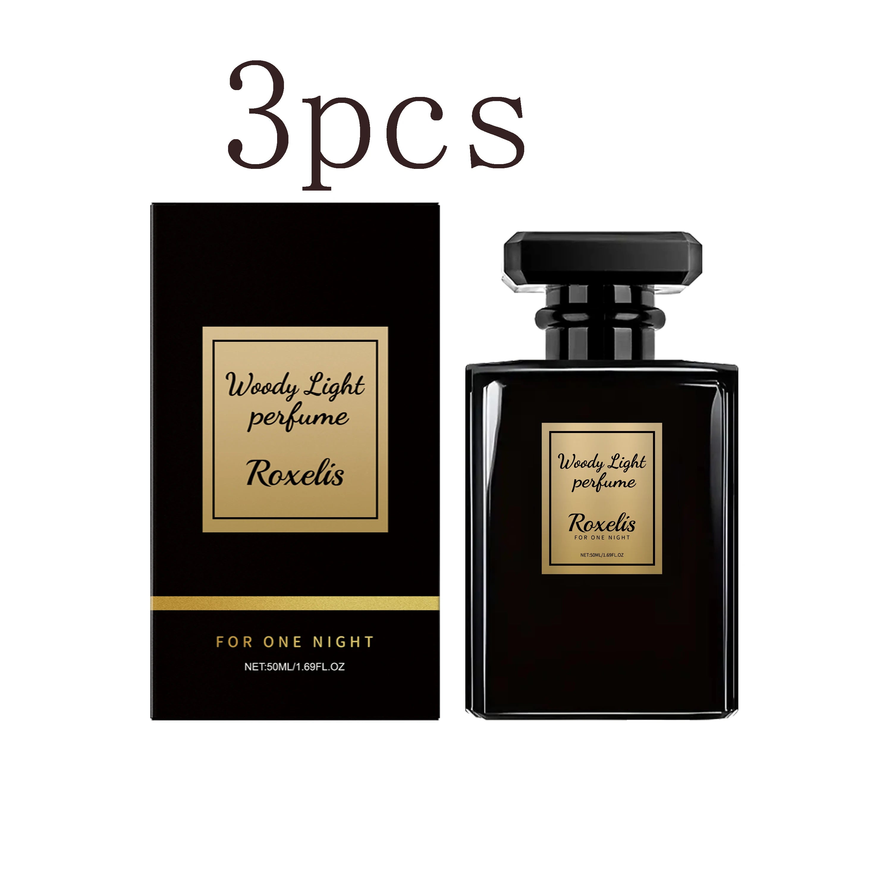 Woody Eau de Cologne – Long-Lasting Fresh Men's Perfume 50ml