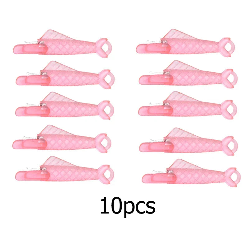 1-50Pcs Automatic Needle Threader DIY Tool Home Hand Sewing Machine Device Thread Auto Needle Cross Stitch Sewing Accessories Oasis Select 10pcs pink