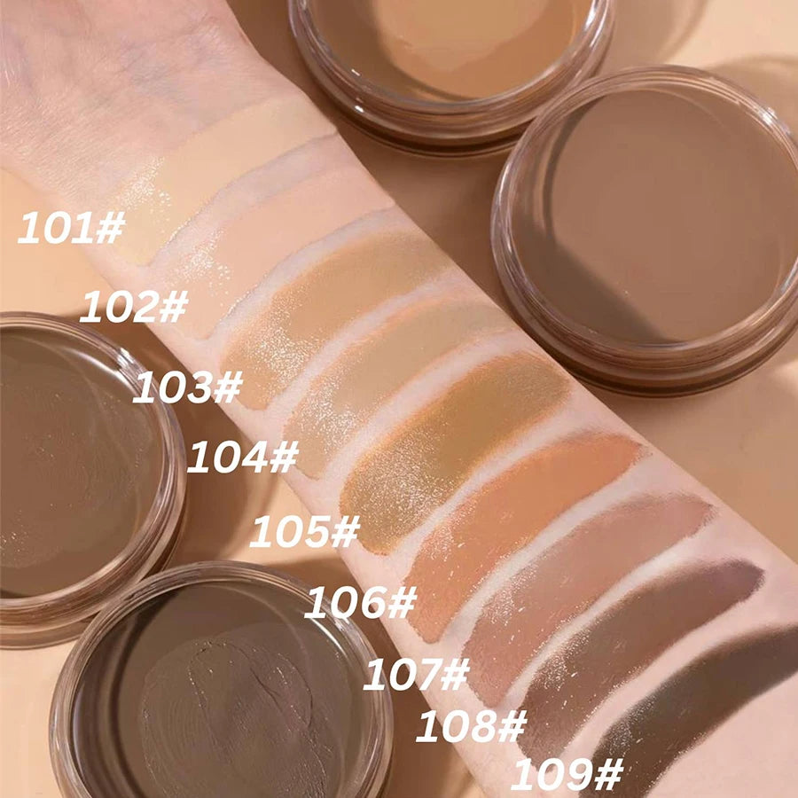 KAFURUX 9-Shade High Coverage Concealer BB Cream – Waterproof
