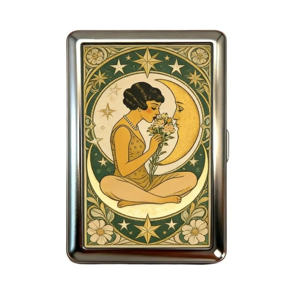 Vintage Metal Card Case | ID, Credit & Business Card Holder