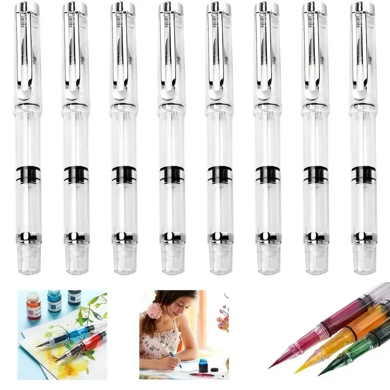 Color piston brushes, watercolor brushes, self-priming paint pens (mix your own paint) for painting, calligraphy and coloring Oasis Select