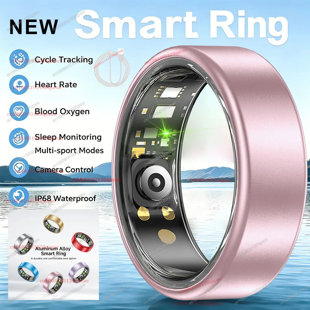 Ola Esporte Smart Ring | Heart Rate, SpO₂ & Sleep Tracker