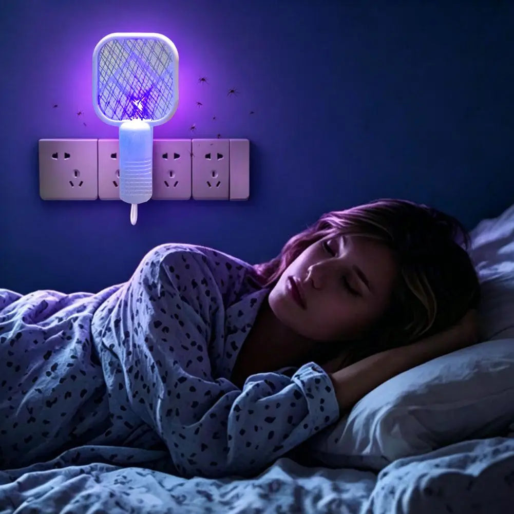 Household Electric Mosquito Killer With UV Purple Light Mini USB Electric Fly Killer Lamp Portable for Car Outdoor Camping Oasis Select