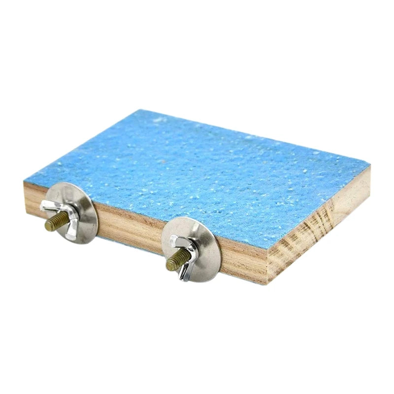Bird Perch Stand Platform Natural Wood Playground Paws Grinding Clean For Pet Parrot Budgies Parakeet Cockatiels Conure Lovebird Oasis Select