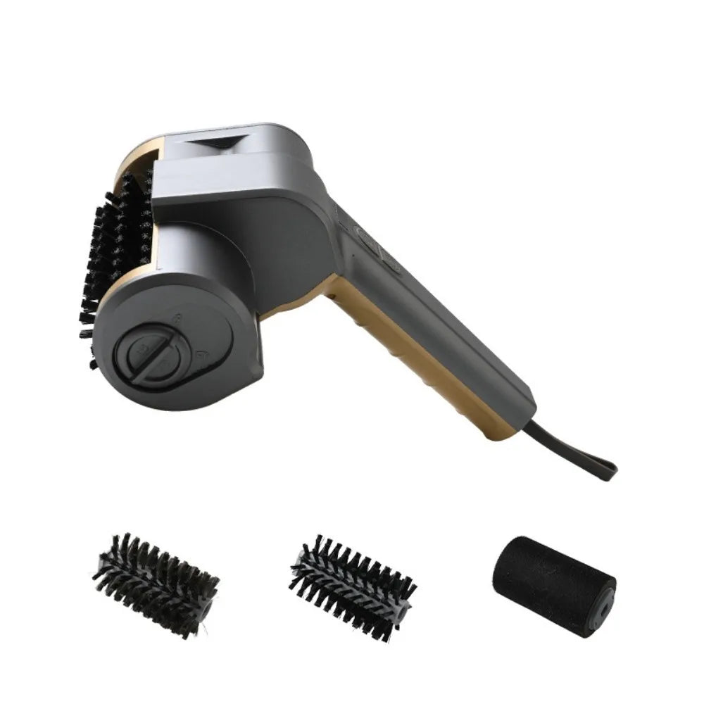 Electric BBQ Grill Cleaning Brush | LED, Rechargeable, 3 Heads