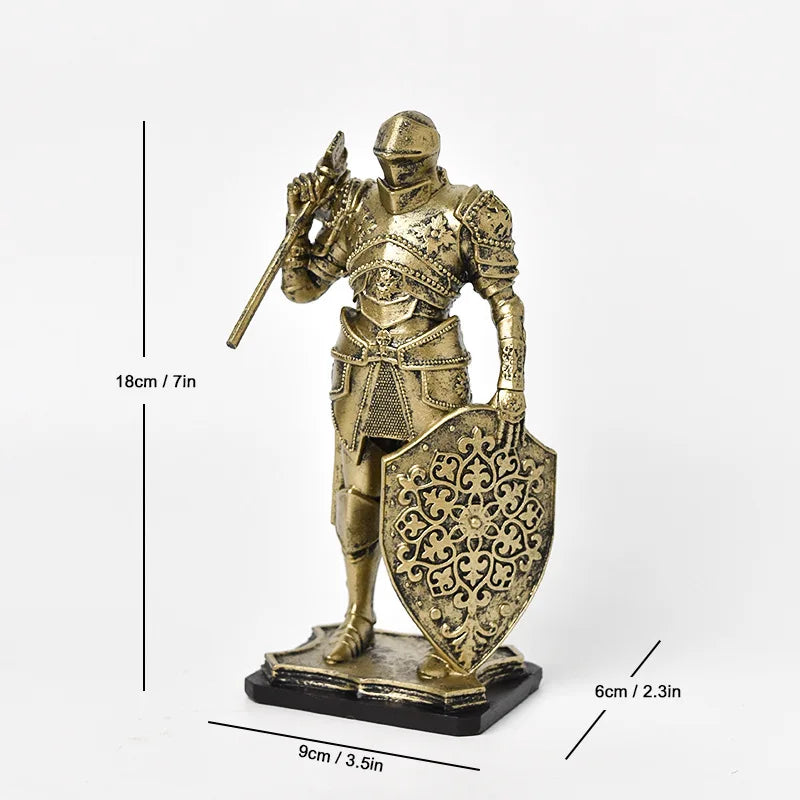 Nordic Vintage Knight Decoration Creative Living Room Office Decoration Home TV Cabinet Decoration Oasis Select WS24101-J