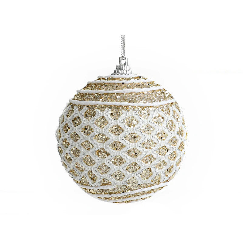 8CM Foam Christmas Ball Ornaments – Tree Pendant Decorations