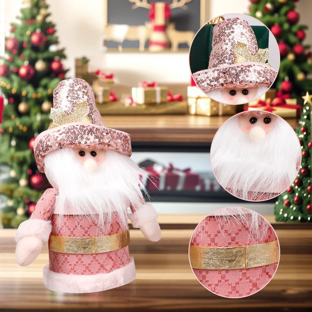 Christmas Apple Bag Gift Bag Christmas Eve Gift Box Candy Wrapped Snowman Children's Small Gift Christmas Decorations Oasis Select