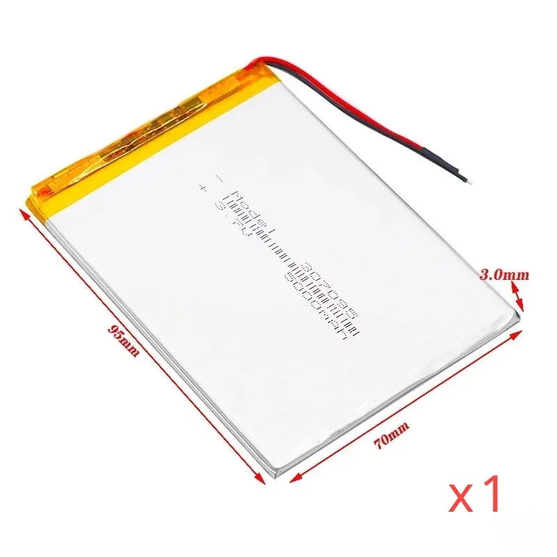 307095 5000mAh 3.7V Li-ion High Capacity Polymer Lithium Batteries Rechargeable Battery New Date Accessory DIY Equipment Tools Oasis Select 3.7 V 1 pc