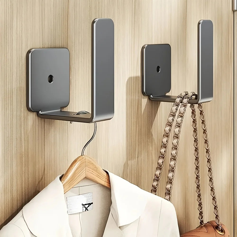 Wall Mounted WiFi Router Shelf No Drill TV Box Stand Power Strip Organizer Modem Bracket Storage Rack with Hooks for Home Oasis Select