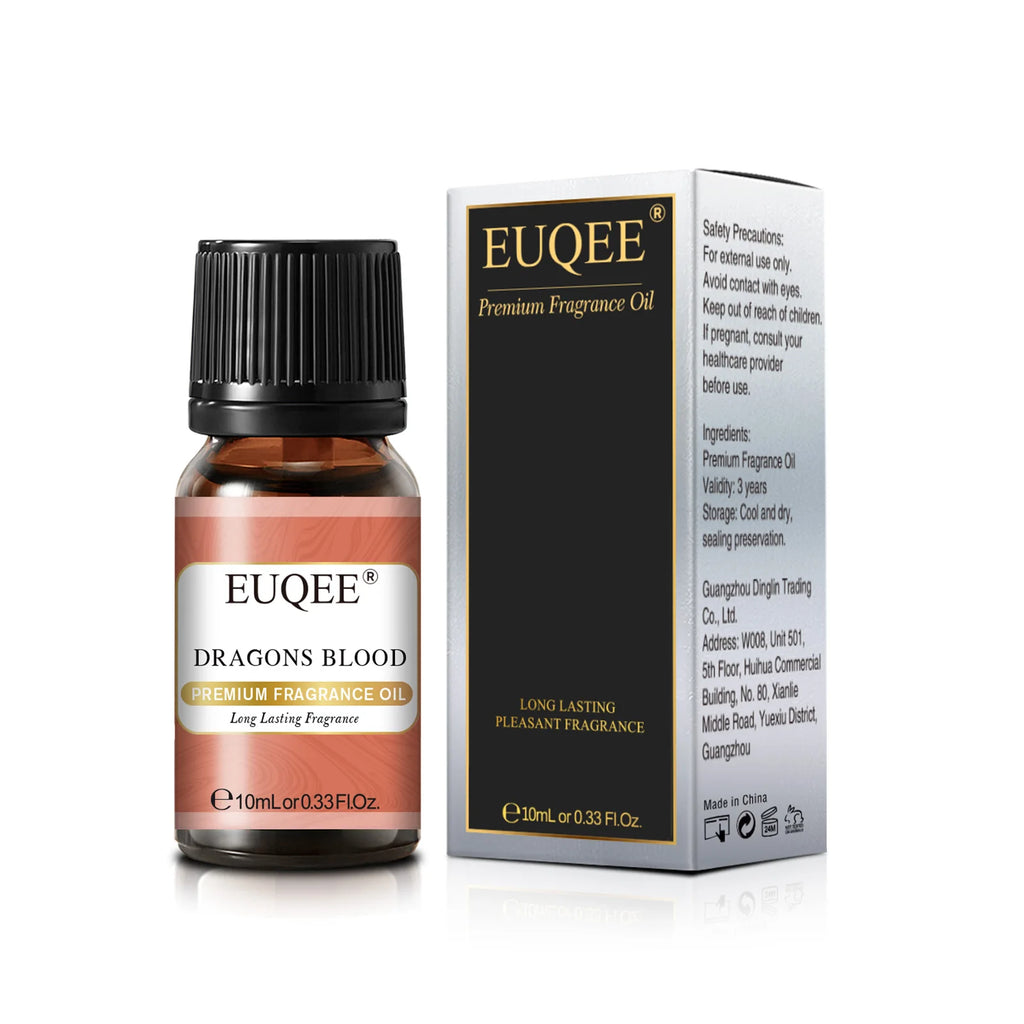 EUQEE 10ml Fragrance Oil – Diffuser, Candle & Aromatherapy