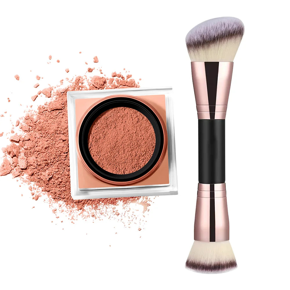 Lakerain Loose Setting Powder & Brush | Matte Oil Control