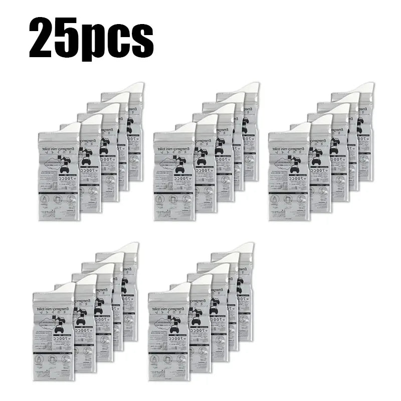 5/10/30pcs Car Camper Adult Portable Wc Toilet Potty Catheter Adult Urinal Coagulant Vomit Bag Pee Funnel Accessories Novelties Oasis Select 25pcs