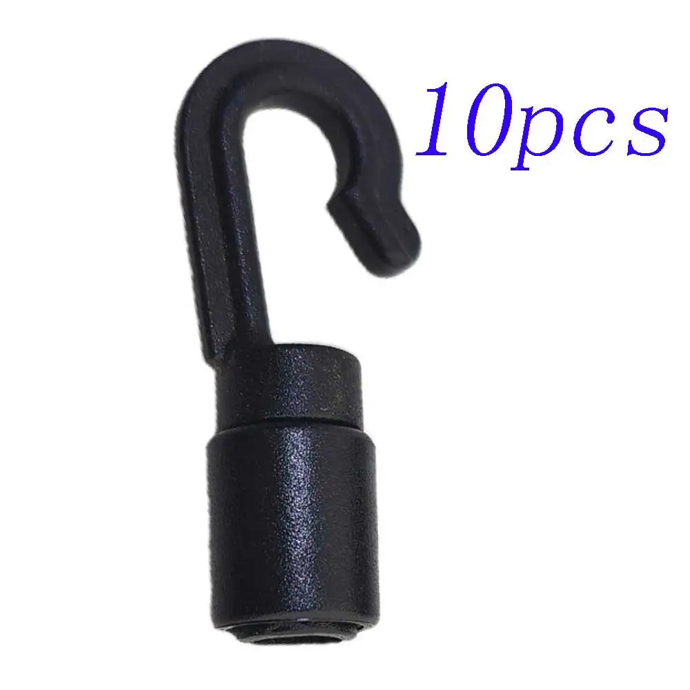 10/30pcs Kayak Bungee Shock Cord Hook For 6mm Diameter Rope Cargo Net Hooks Shock Absorbing Cord Hooks Kayak Replacement Oasis Select 10pcs