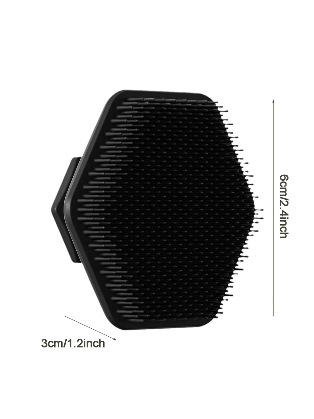 Silicone Exfoliating Face & Body Scrub Brush – No-Slip Handle Silicone Cleansing Brush Oasis Select