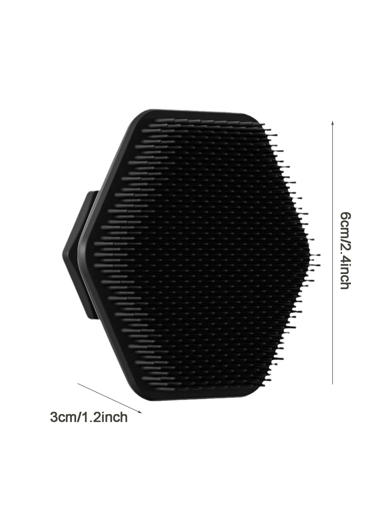 Silicone Exfoliating Face & Body Scrub Brush – No-Slip Handle Silicone Cleansing Brush Oasis Select