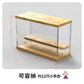 Solid Wood Acrylic Dustproof Display Cabinet & Storage Box