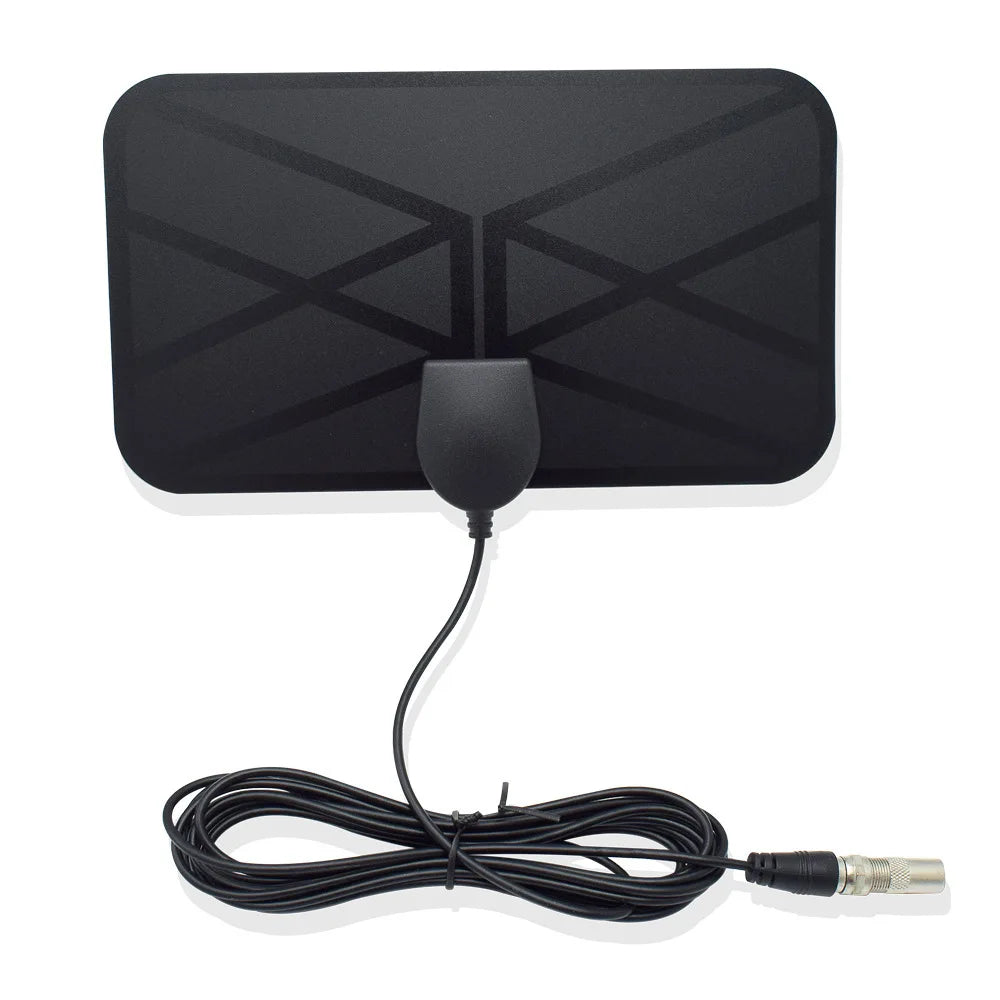 Best-selling digital TV antenna for indoor use in Europe and America, terrestrial wave antenna, mini HDTV antenna, DV-B T2 anten Oasis Select black