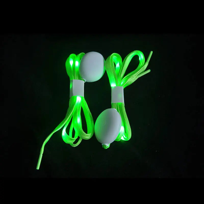 LED Light Shoelace Stand Fluorescent Shoelace Night Run Flashing Shoe Rope Factory Oasis Select