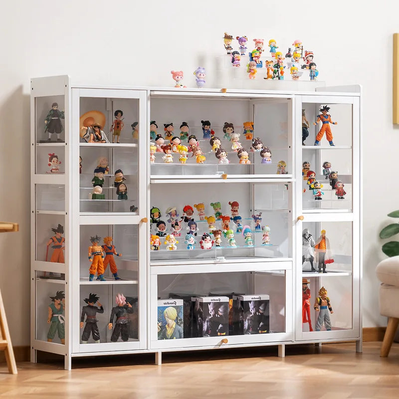 Showcase Figure Lego Showcase Up to building block Storage box Household toy model Storage rack Display shelf Oasis Select