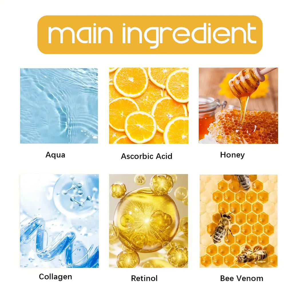 Bee Venom Retinol Cream – Honey Moisturizer for All Skin Types Moisturizing Face Cream Oasis Select