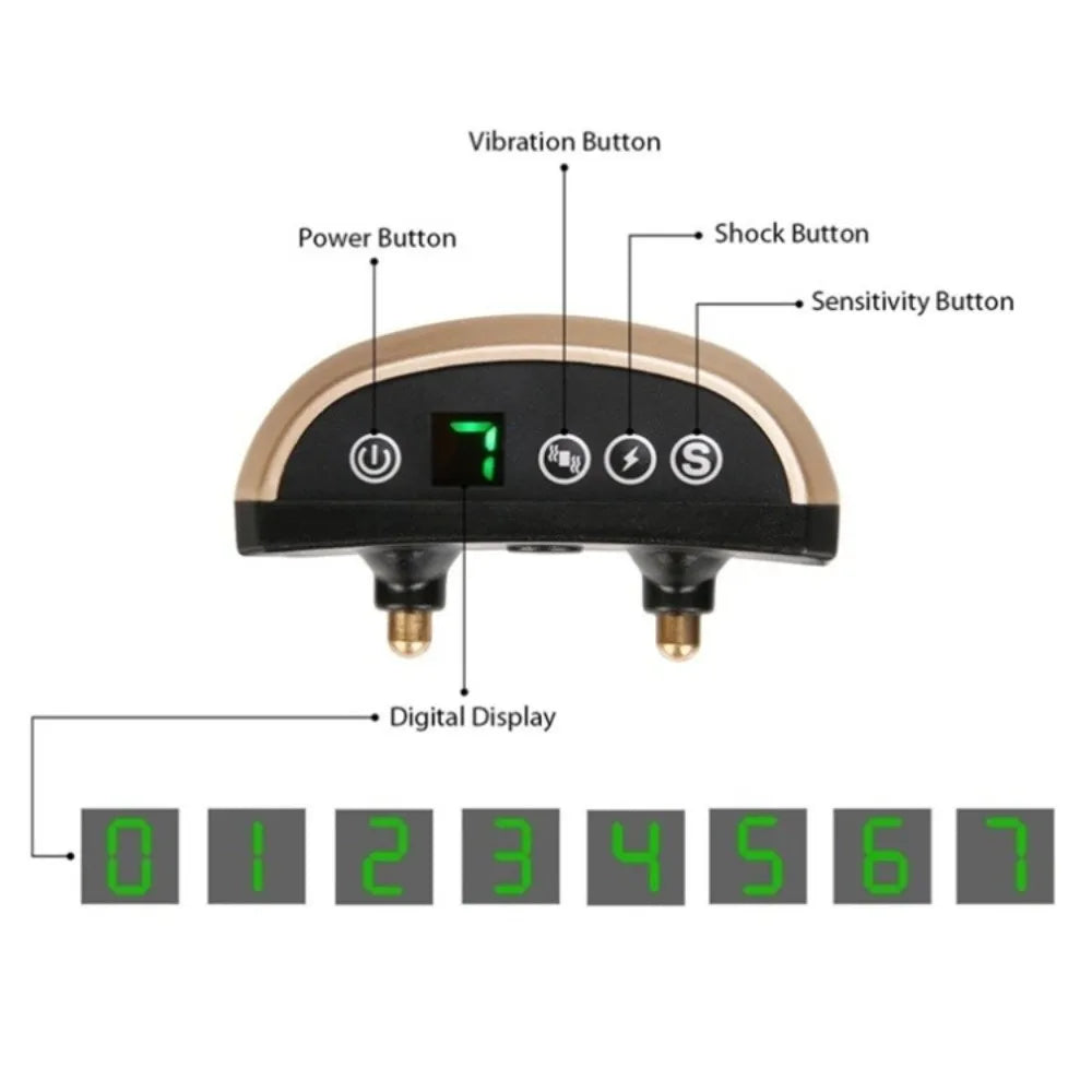Ultrasonic Anti-Bark Dog Training Collar | Waterproof & USB
