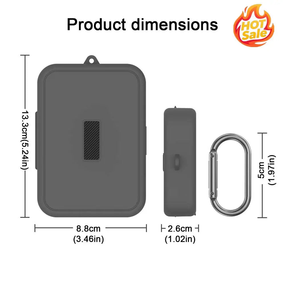 Plastic Hard Storage Travel Case for CAMKORY DC403 Outdoor Travel Shock-resistant Storage Case Waterproof 360 Degree Protection Oasis Select
