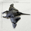 Articulated Manta Ray Figurine 3DPrinted Flexible Joints Devil Fish Aquarium Decor Collectible Display Aquarium Accessories Gift Oasis Select Manta rays