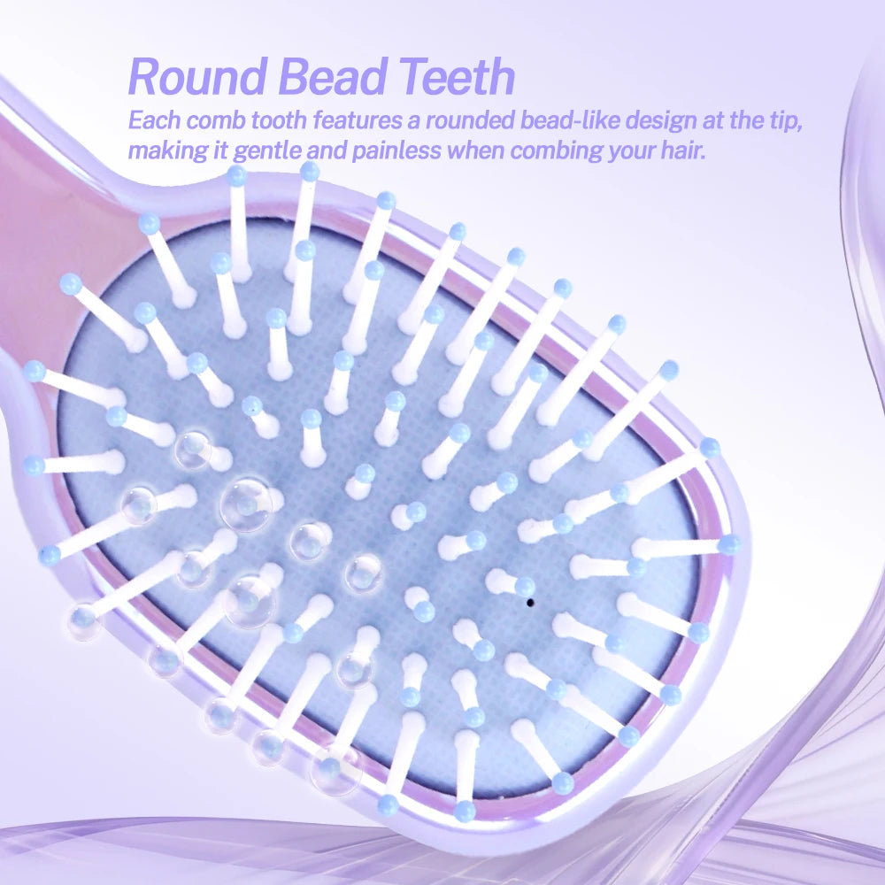 Mini Air Cushion Detangling Hair Brush – Anti-Static Massager Air Cushion Hair Brush Oasis Select