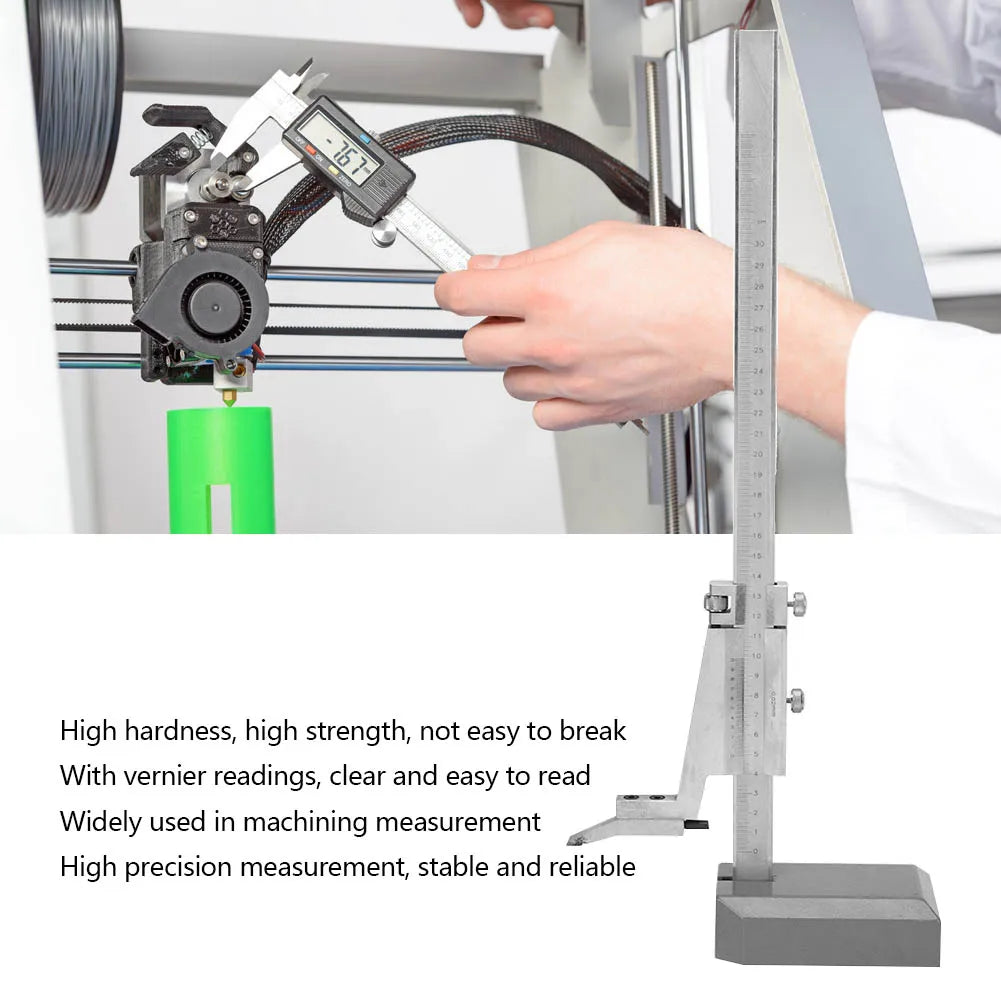 Height Measuring Tool Precision Vernier Height Gauge Caliper Marking Gauge Measuring Tool 0-300mm Oasis Select