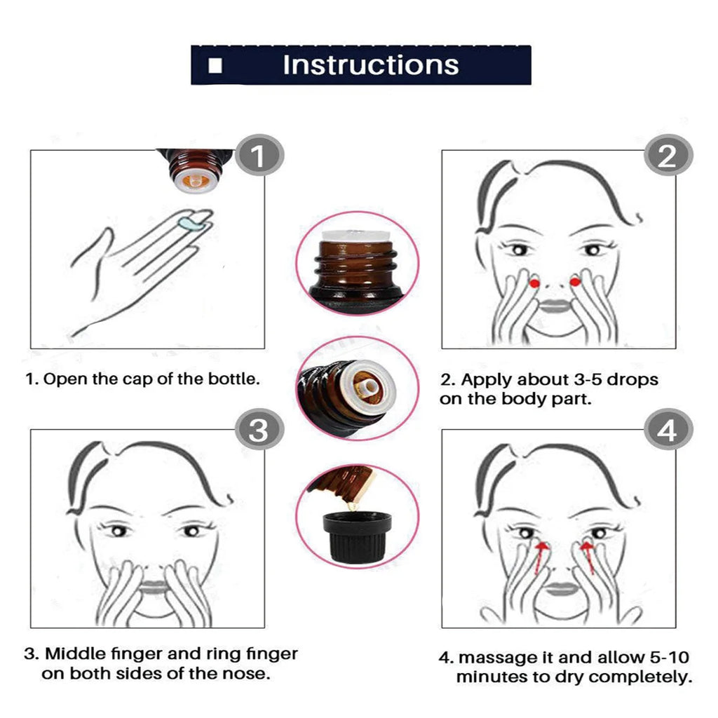 Tightening Beauty Nose shaping Care Massage Essential Oils Reduce Narrow Thin Nose Lift Up Cream Lavender Oil Oasis Select