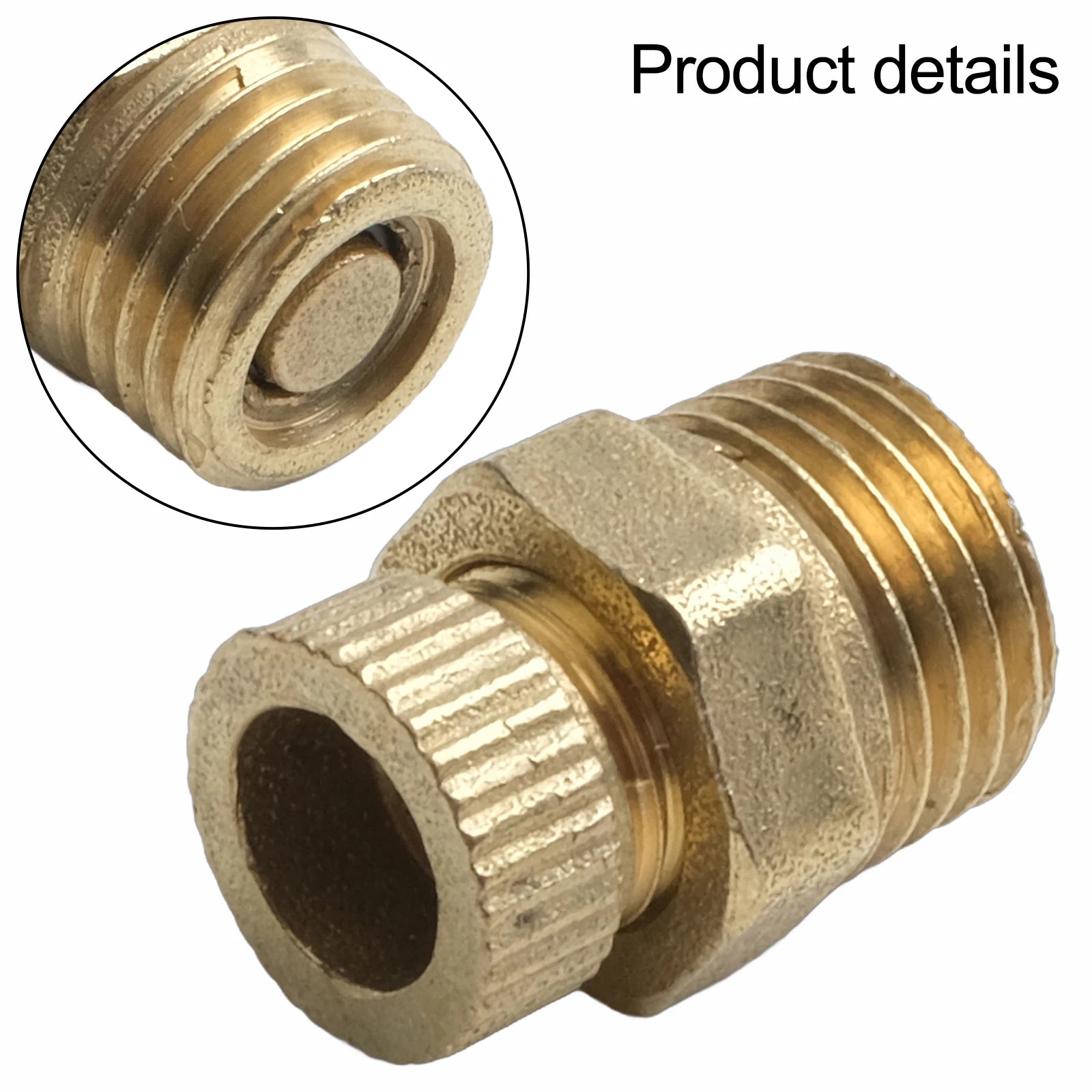 4pcs Air Compressor Drain Valve Screws Silent Copper Drain Screws Small Air-Pump Air Compressor Accessories Oasis Select