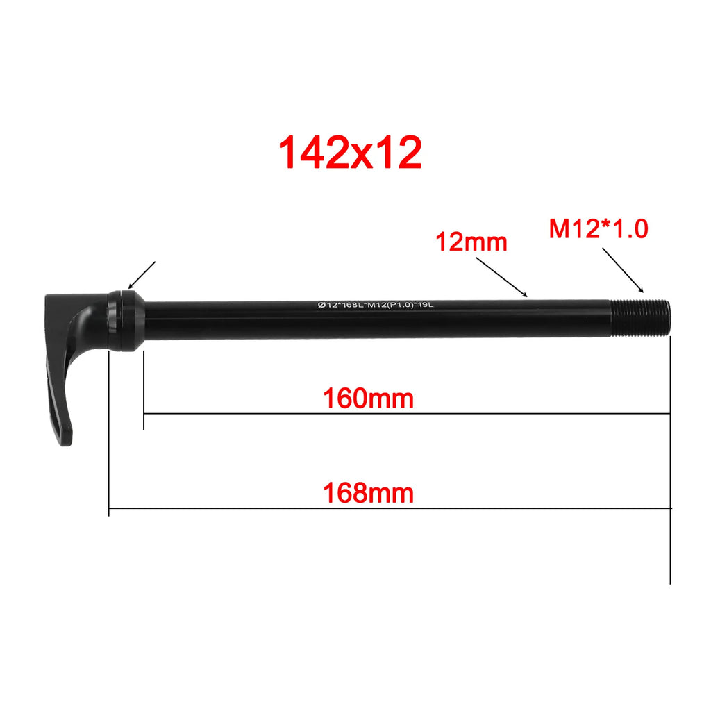 Aluminum Alloy Bicycle Thru Axle Lever 100/142/148x12mm Bicycle Accessories Parts Bicycle Quick Release Cycling Oasis Select 142X12mm