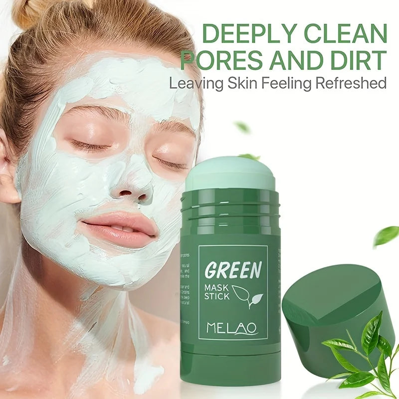 MELAO Green Tea Mask Stick – Deep Cleansing & Oil Control