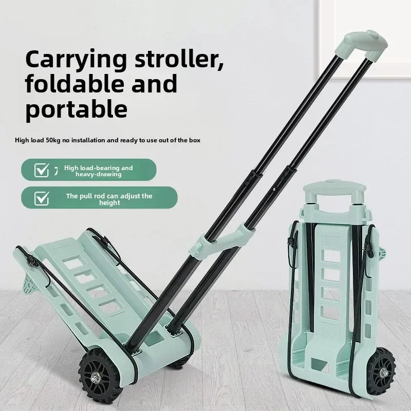 Multi-functional Portable shopping cart folding trolley household trolley luggage cart trolley Oasis Select